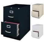 Classeur vertical commercial Hirsh à 2 tiroirs pour documents grand format