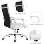 Chaise de bureau Homall nervurée Chaise de bureau d'ordinateur