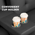 Canapé Futon Convertible Homall avec Porte-gobelets et Oreillers