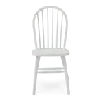 Chaise de salle à manger à dossier fuseau Windsor en bois massif International Concepts