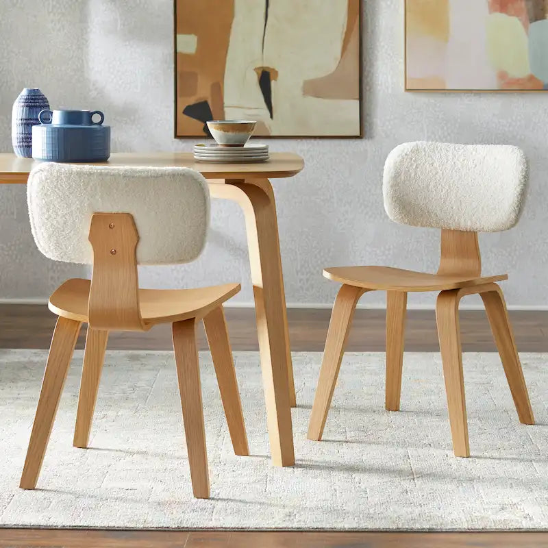 Chaises de salle à manger scandinaves (lot de 2)