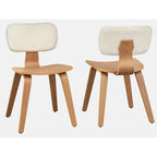 Chaises de salle à manger scandinaves (lot de 2)