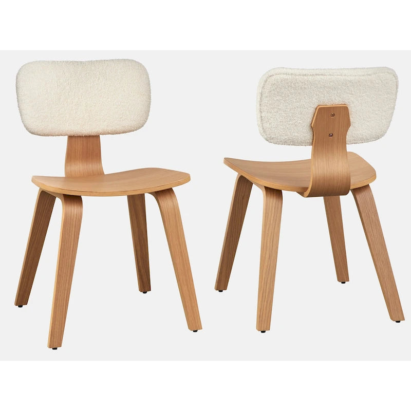 Chaises de salle à manger scandinaves (lot de 2)