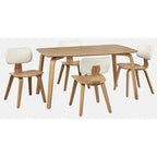 Chaises de salle à manger scandinaves (lot de 2)