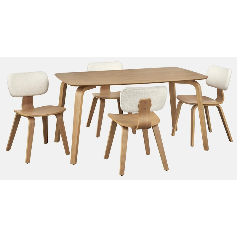 Chaises de salle à manger scandinaves (lot de 2)