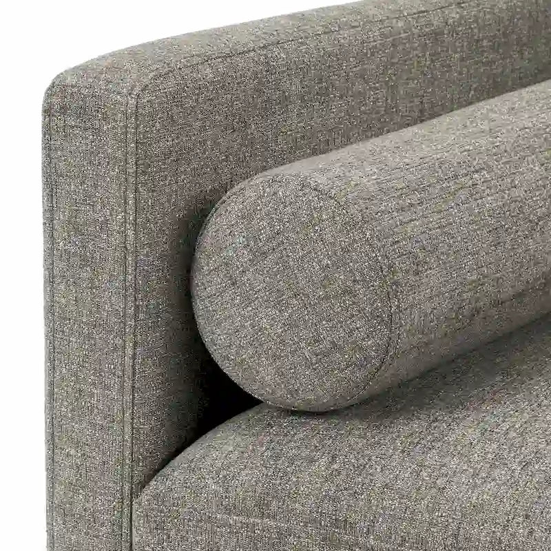 Fauteuil de style Mid-Century avec pieds fuselés et traversins