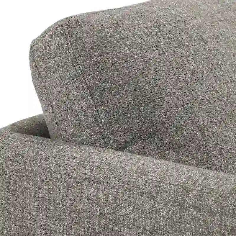 Fauteuil de style Mid-Century avec pieds fuselés et traversins