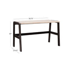 Bureau Mulligan en bois naturel