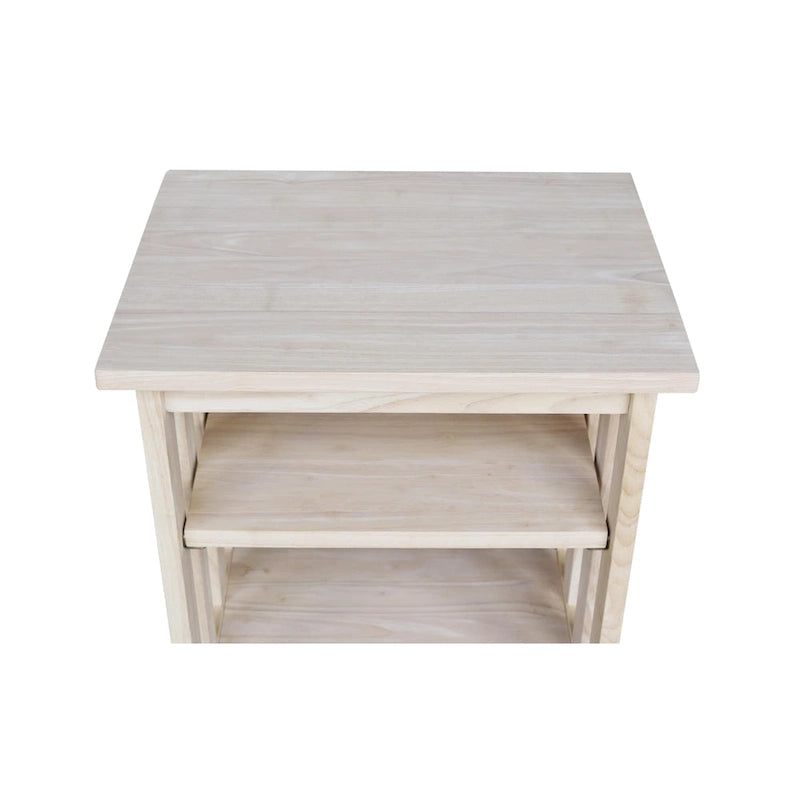 Meuble d'imprimante en bois naturel Gray Barn Moonshine