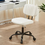 Chaise de bureau à dossier bas petite chaise de bureau à roulettes