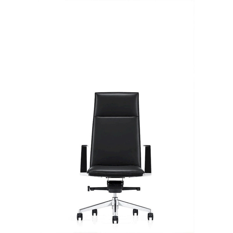 Chaise de bureau de direction haute Gorsky Modern noire