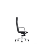 Chaise de bureau de direction haute Gorsky Modern noire