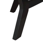 Table basse circulaire en bois de style Mid-Century pour salon de ferme