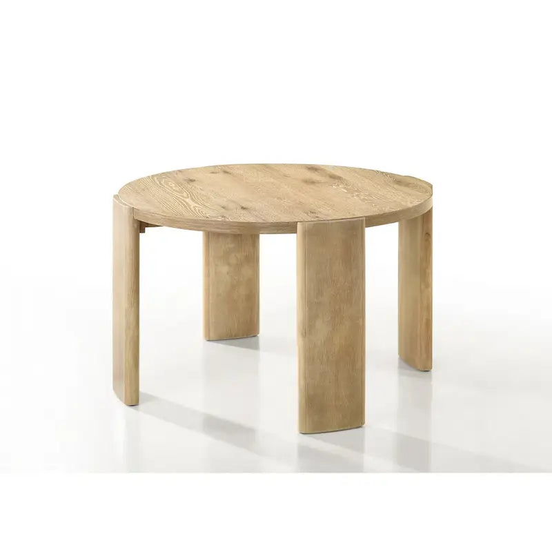 Table à manger ronde Bowen, finition chêne, 47 po