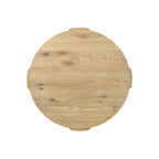 Table à manger ronde Bowen, finition chêne, 47 po