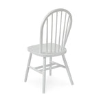Chaise de salle à manger à dossier fuseau Windsor en bois massif International Concepts