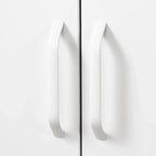 Armoire de rangement métallique à 2 portes avec étagères réglables