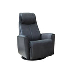 Fauteuil inclinable pivotant en cuir Fjords Urban
