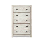 Commode 5 tiroirs en bois massif Montauk Grain Wood Furniture